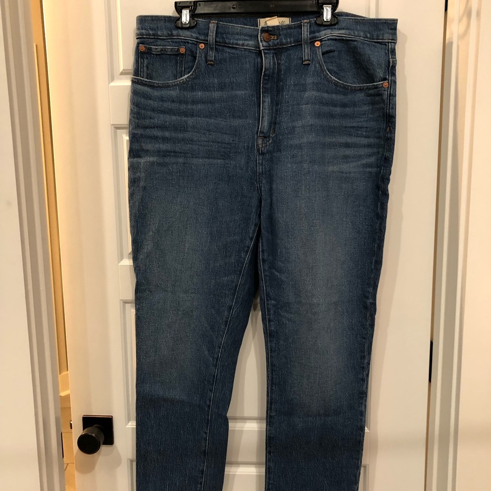 Madewell High Rise Slim Boyjean